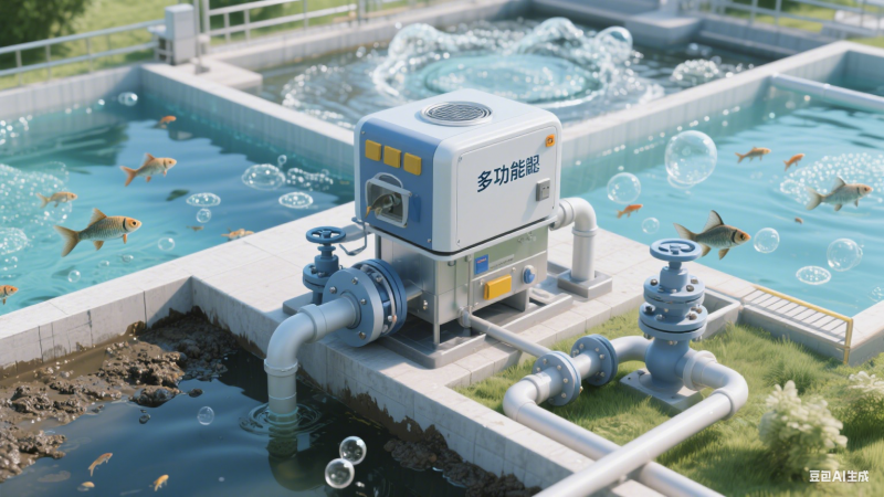 气泡提升机的特点，气泡提升机以气体浮力为核心驱动力(图5)