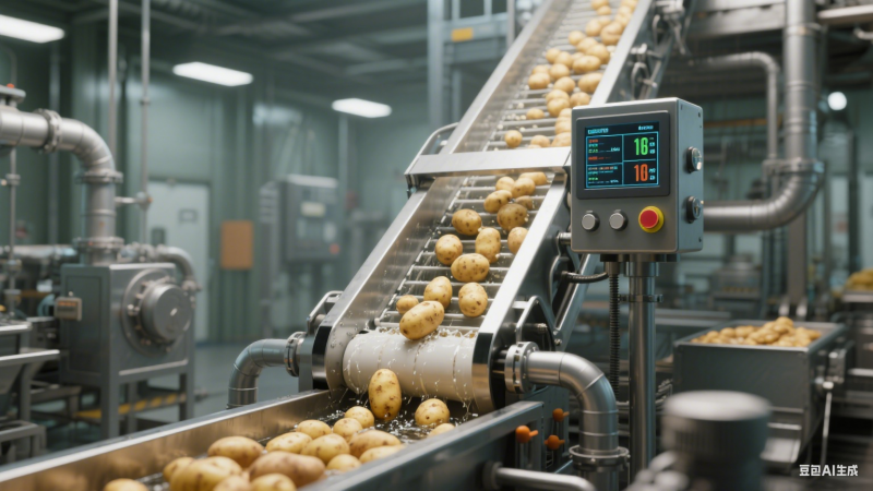 浸泡提升机在食品加工厂土豆加工中的应用实践(6)