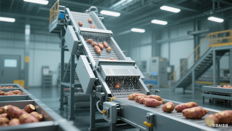 浸泡提升机在食品加工厂红薯加工中的应用实践(2)