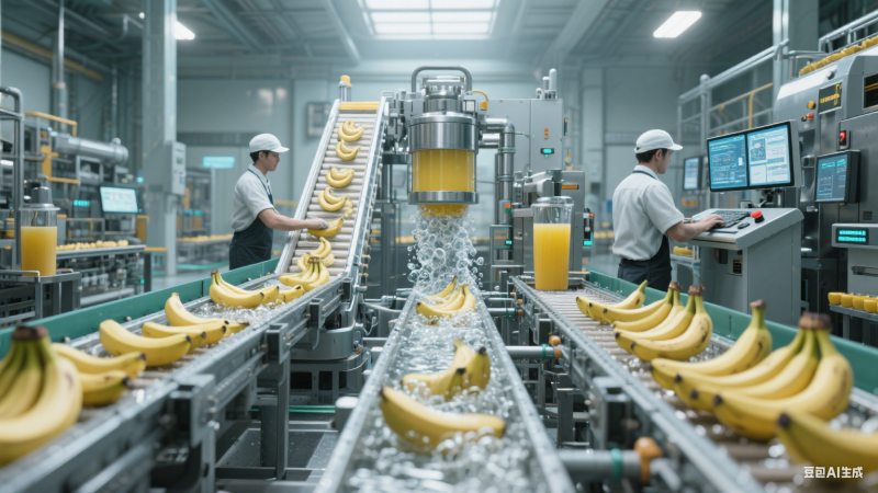 气泡提升机在香蕉加工的核心作用(图3)