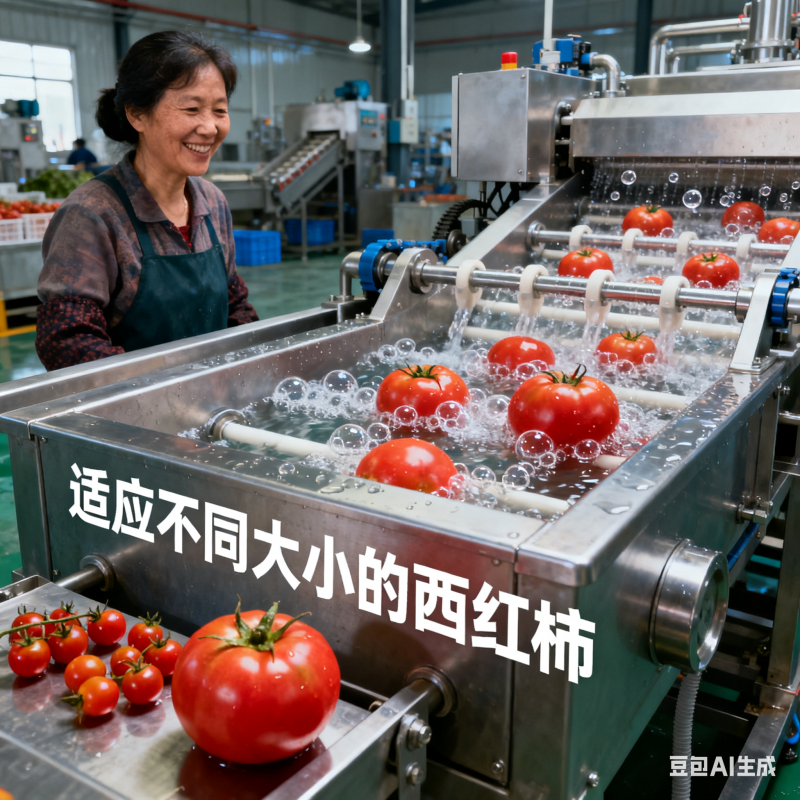 西红柿鼓泡清洗提升机，优势藏在哪？(5)