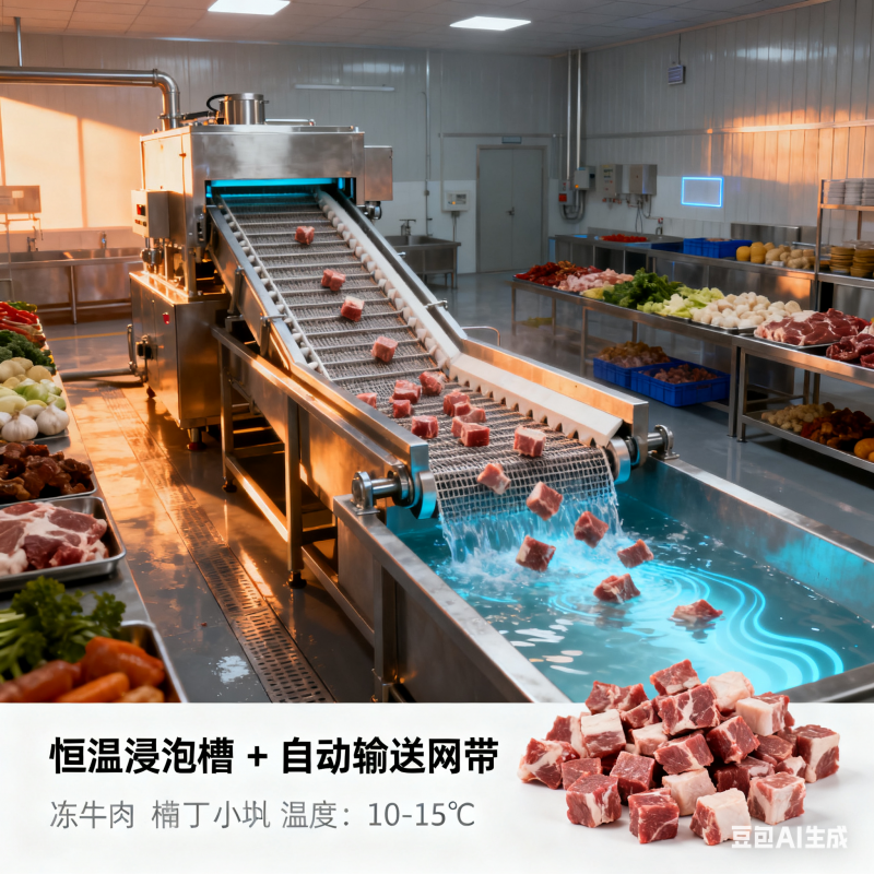 浸泡提升机，真能用来解冻吗？(图2)