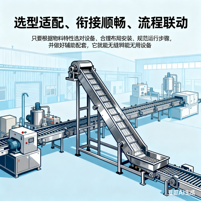 浸泡提升机，如何融入生产线？(6)
