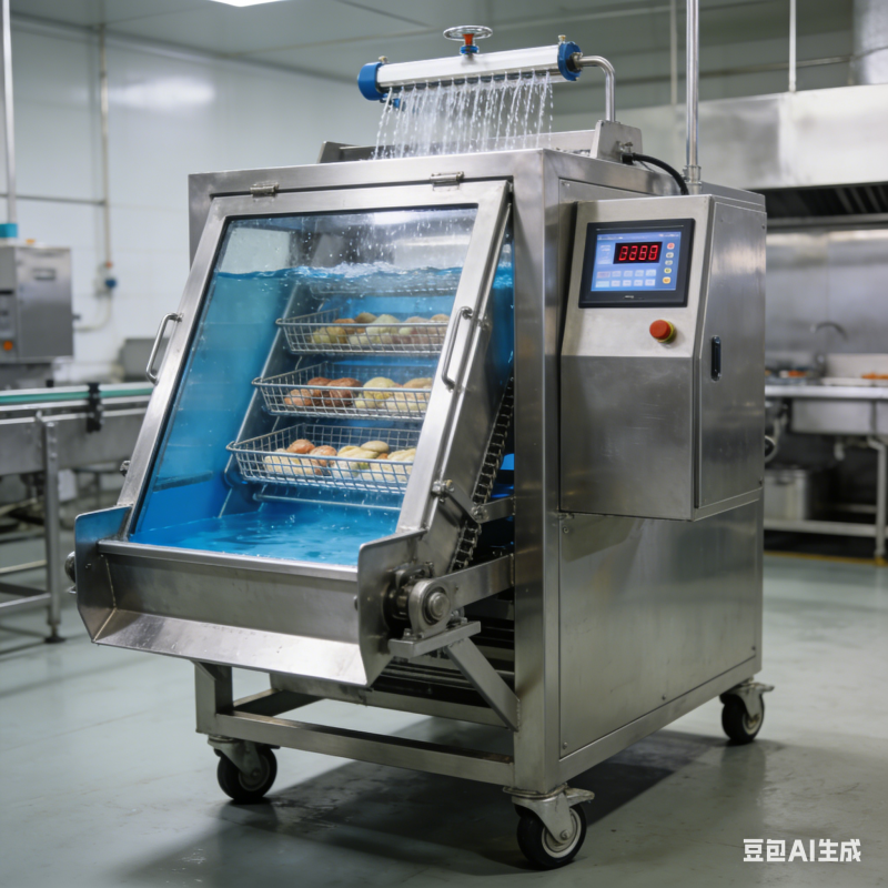 果蔬清洗，内胆可提升的设备适配吗？