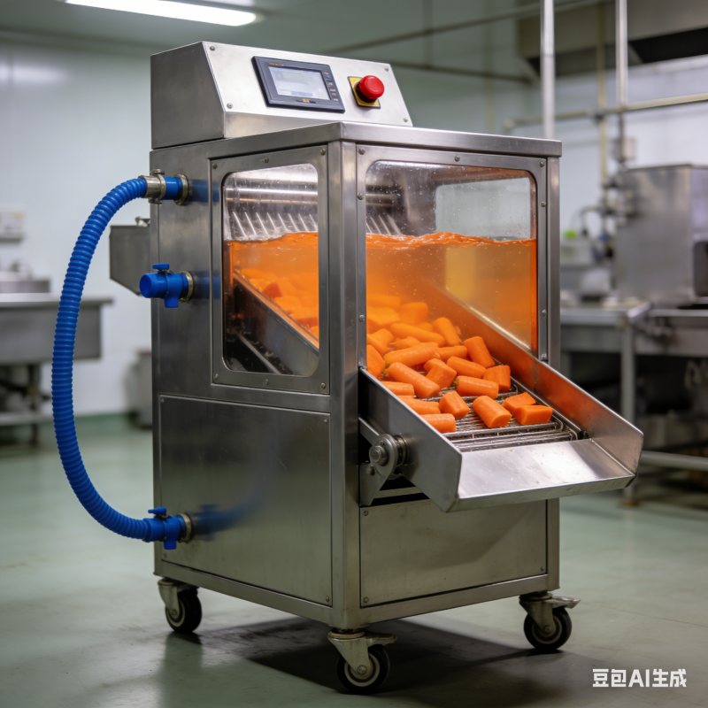 果蔬加工清洗，全自动气泡与定制冲浪清洗机